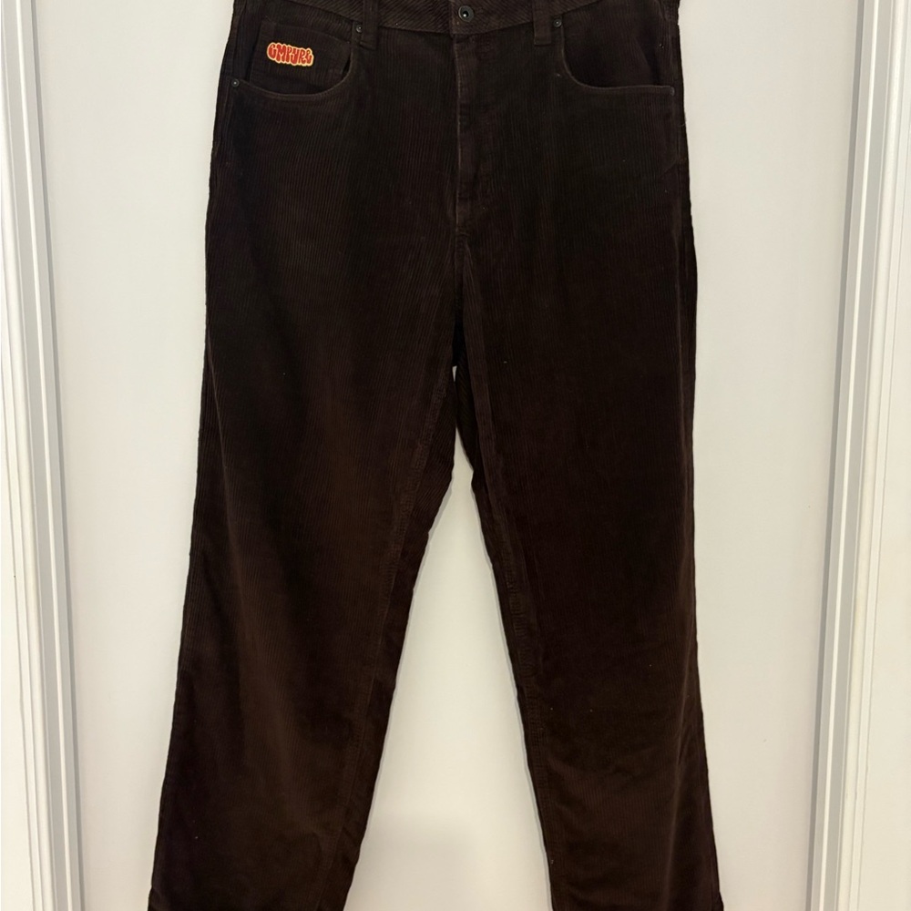 Men's Rich Brown Corduroy Pants